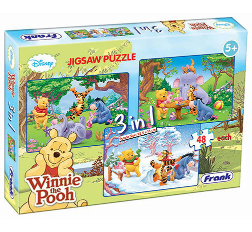 Winnie the Pooh 3 x 48 Pieces